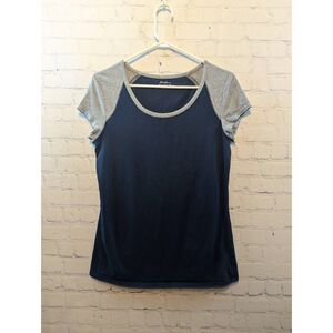 Eddie Bauer two-tone baseball t-shirt medium